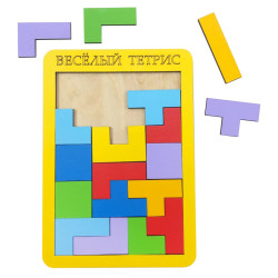 ГРА - ГОЛОВОЛОМКА "ВЕСЕЛИЙ ТЕТРІС (МАЛЕНЬКИЙ)", ТМ "Ань-Янь"