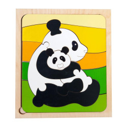 Пазл "Панди" у рамці, ТМ "Ань-Янь"