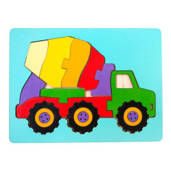 Рамка-пазл "Бетономішалка", ТМ "Ань-Янь"