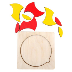 Рамка - вкладиш "Кола" у рамці, ТМ "Ань-Янь" Рамка - вкладиш "Кола" у рамці, ТМ "Ань-Янь"