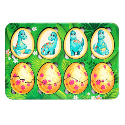 Пазл "Емоції динозавриків", ТМ "Ань-Янь"