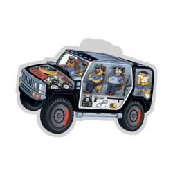 Пазл-сортер "Поліція", ТМ "Ань-Янь"