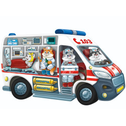 Пазл-сортер "Швидка допомога", ТМ "Ань-Янь"