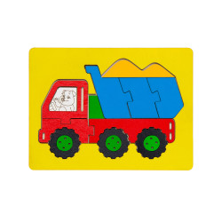 Рамка-пазл "Вантажівка", ТМ "Ань-Янь"