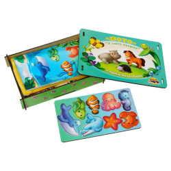 Гра "Лото: у світі тварин", ТМ "Ань-Янь"