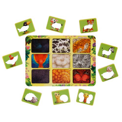 Рамка-вкладиш: "Де чий візерунок? (трафарет)", ТМ "Ань-Янь"