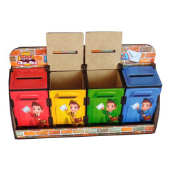 Чарівні комодики "Веселий листоноша", ТМ "Ань-Янь" Чарівні комодики "Веселий листоноша", ТМ "Ань-Янь"