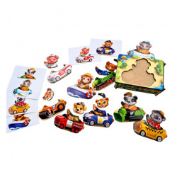 Гра з картками "Веселі водії", ТМ "Ань-Янь"