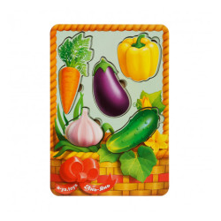 Рамка-вкладиш більш-менш "Кошик з овочами - 1", ТМ "Ань-Янь"