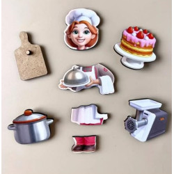 Гра розвиваюча дитяча  "Професії", ТМ "UBBEES"