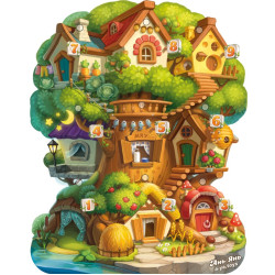 Гра "Чарівне дерево: вчимо прийменники", ТМ "Ань-Янь"