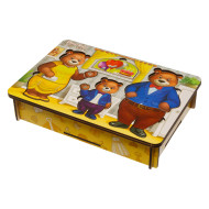 Гра "Вдягни ведмедиків", ТМ "Ань-Янь" Гра "Вдягни ведмедиків", ТМ "Ань-Янь"