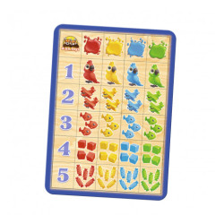 Рамка - вкладиш сортер "Порівняй та підбери: колір та рахунок", ТМ "Ань-Янь" Рамка - вкладиш сортер "Порівняй та підбери: колір та рахунок", ТМ "Ань-Янь"