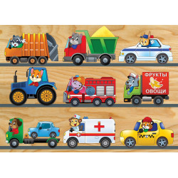 Рамка - вкладиш "Транспорт", ТМ "Ань-Янь" Рамка - вкладиш "Транспорт", ТМ "Ань-Янь"