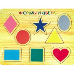 Формы и цвета. Рамка вкладыш. МДИ Формы и цвета. Рамка вкладыш. МДИ