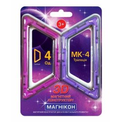 Дополнительный набор MK-4-ТП, трапеция, 4 шт. ТМ Магникон Дополнительный набор MK-4-ТП, трапеция, 4 шт. ТМ Магникон