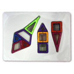 Магнітний конструктор, 62 дет., МАГНІКОН