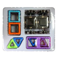 Магнітний конструктор, 34 дет., МАГНІКОН