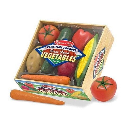 Ігровий пластиковий набір "Овочі", Melissa&Doug