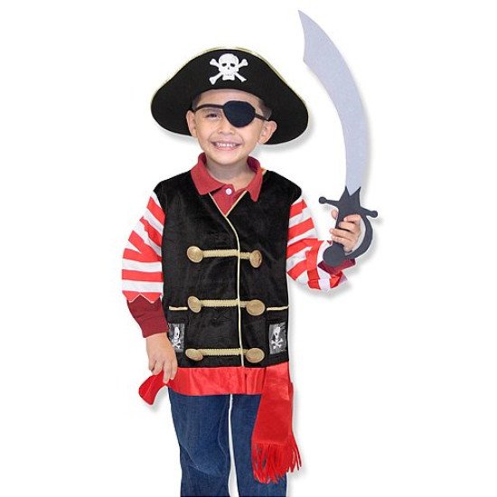 Дитячий костюм "Пірат" від 3-6 р., Melissa&Doug