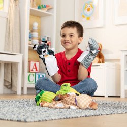 Великий ляльковий театр "Домашні тварини", 6 шт., ТМ Melissa&Doug Великий ляльковий театр "Домашні тварини", 6 шт., ТМ Melissa&Doug