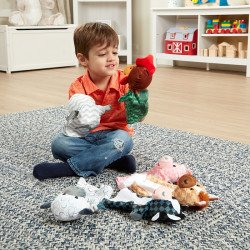 Великий ляльковий театр "Ферма", 6 шт., ТМ Melissa&Doug Великий ляльковий театр "Ферма", 6 шт., ТМ Melissa&Doug