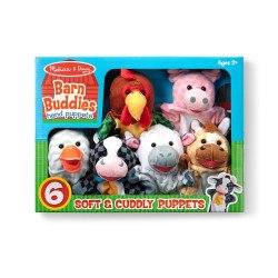 Великий ляльковий театр "Ферма", 6 шт., ТМ Melissa&Doug Великий ляльковий театр "Ферма", 6 шт., ТМ Melissa&Doug
