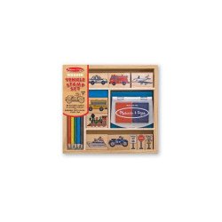 Набір штампів "Машинки", Melissa&Doug Набір штампів "Машинки", Melissa&Doug