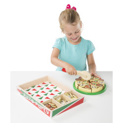 Дерев'яний набір "Піца", Melissa&Doug
