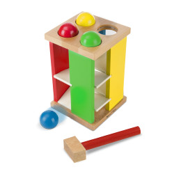 Дерев'яна стучалка "Забий кульку", Melissa&Doug Дерев'яна стучалка "Забий кульку", Melissa&Doug