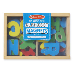 Магнітний набір "Англійська абетка", Melissa&Doug  Магнітний набір "Англійська абетка", Melissa&Doug