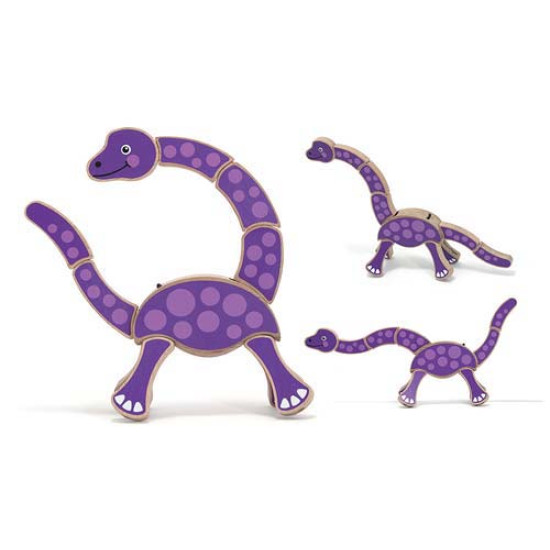 Дерев'яна головоломка "Динозавр", Melissa&Doug