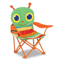 Розкладний дитячий стільчик "Щаслива бабка", Melissa&Doug  Розкладний дитячий стільчик "Щаслива бабка", Melissa&Doug
