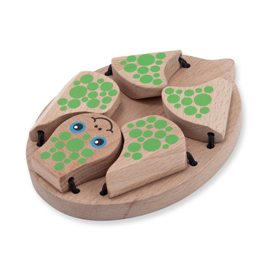 Дерев'яна іграшка для малюків "Зіграй в хованки з черепашкою", Melissa&Doug 