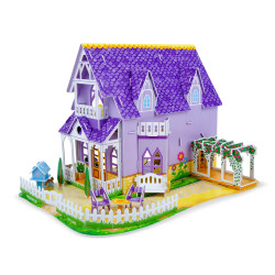 3D пазли "Фіолетовий будиночок", Melissa&Doug 3D пазли "Фіолетовий будиночок", Melissa&Doug