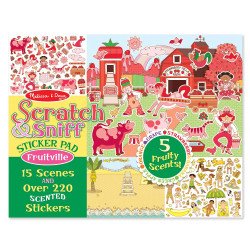 Набір ароматичних наліпок "Фруктоград", Melissa&Doug Набір ароматичних наліпок "Фруктоград", Melissa&Doug
