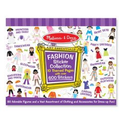 Набір наліпок "Мода", 600 шт., Melissa&Doug Набір наліпок "Мода", 600 шт., Melissa&Doug