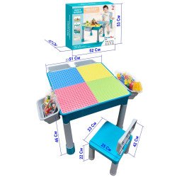 Дитячий ігровий стіл для конструкторів, Microlab Toys Дитячий ігровий стіл для конструкторів, Microlab Toys