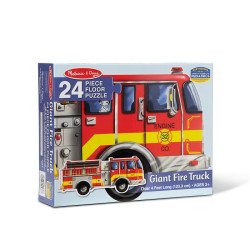 Мега-пазл "Велика пожежна машина", 24 ел., Melissa&Doug