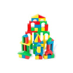 Розвиваючий набір "100 дерев'яних кубиків", Melissa&Doug Розвиваючий набір "100 дерев'яних кубиків", Melissa&Doug