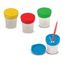 Набір баночок-непроліваек, 4 шт., Melissa&Doug Набір баночок-непроліваек, 4 шт., Melissa&Doug