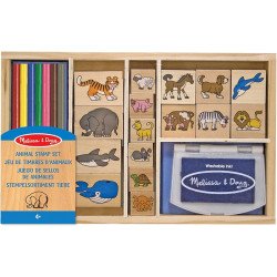 Набір штампів "Тварини", Melissa&Doug Набір штампів "Тварини", Melissa&Doug