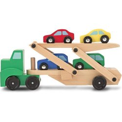 Іграшковий дерев'яний автотранспортер, Melissa&Doug Іграшковий дерев'яний автотранспортер, Melissa&Doug