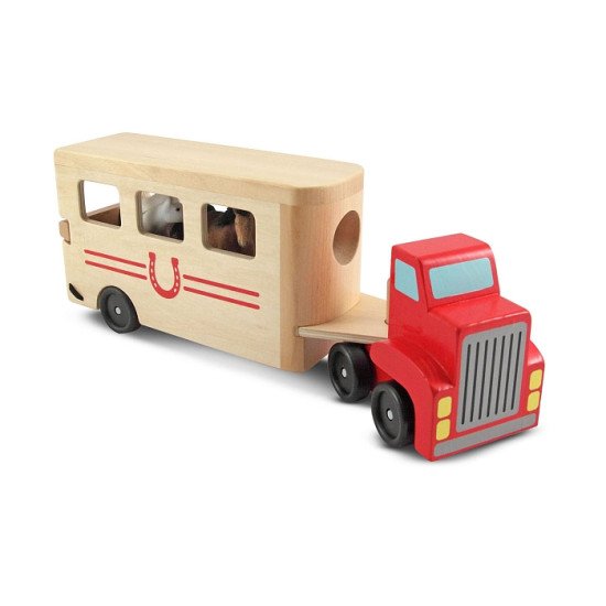 Іграшковий автомобіль-причіп для коней, Melissa&Doug