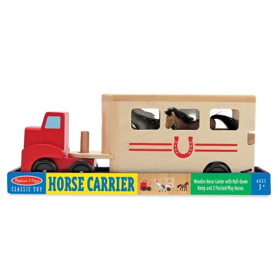 Іграшковий автомобіль-причіп для коней, Melissa&Doug