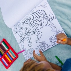Альбом розмальовок "Тварини", Melissa&Doug Альбом розмальовок "Тварини", Melissa&Doug