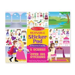 Набір багаторазових наліпок "Замок принцеси", Melissa&Doug Набір багаторазових наліпок "Замок принцеси", Melissa&Doug