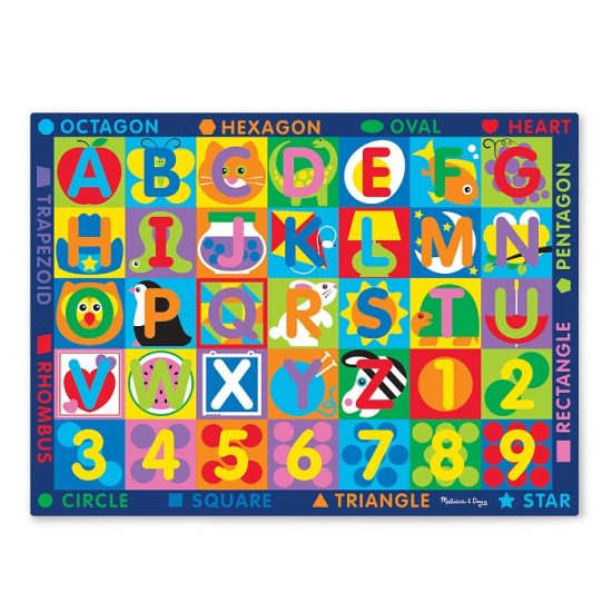 Ігровий килимок "Англійський алфавіт", Melissa&Doug