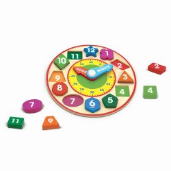Дерев'яний годинник-сортувальник, Melissa&Doug Дерев'яний годинник-сортувальник, Melissa&Doug