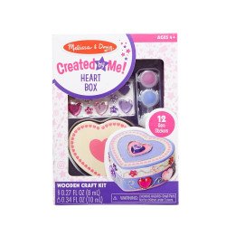 Дерев'яний сундучок - Серце - набір, Melissa&Doug  Дерев'яний сундучок - Серце - набір, Melissa&Doug
